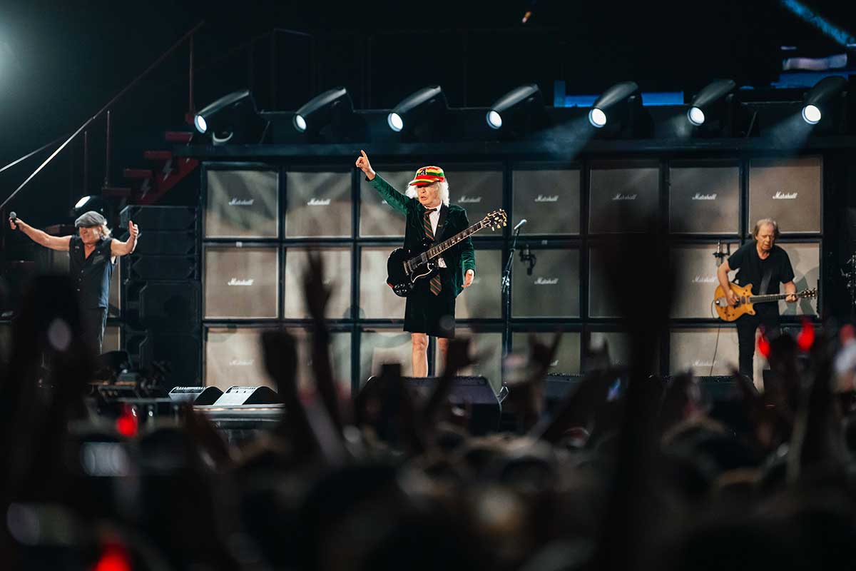 AC/DC en su último show en Argentina de 2026